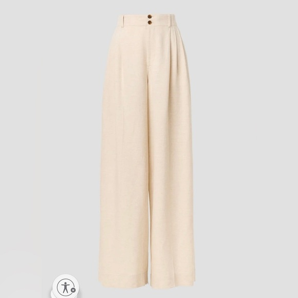 CeCe Pleated Wide Leg Trousers  Size 6 - Picture 8 of 8